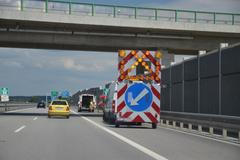 Dálnice překážka označení asistence ŘSD