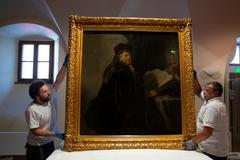 Rembrandt: Učenec ve studovně