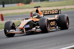 Bernd Herndlhofer v Arrowsu A22 při závodech Maxx Formule v Mostě