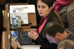 Jednání Poslanecká sněmovna, vydání poslance Miloslava Roznera z SPD - Tereza Hyťhová