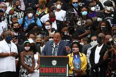 Washington, demonstrace, Martin Luther King III.