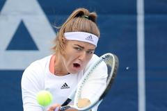 Karolína Muchová na turnaji O pohár prezidenta ČTS