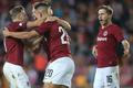 4. kolo Fortuna:Ligy 2020/21, Sparta - Zlín: Radost fotbalistů Sparty