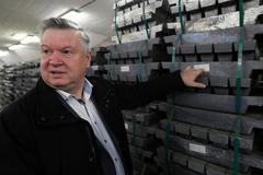 Státní hmotné rezervy kovy