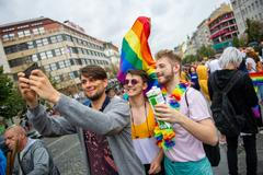 Prague Pride průvod srpen 2019