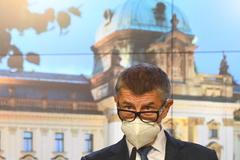 andrej babiš, premiér, rouška, koronavirus