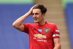 Premier League - Leicester City v Manchester United, Harry Maguire