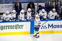 NHL: Stanley Cup Playoffs-Tampa Bay Lightning at New York Islanders