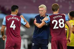 David Moyes a Tomáš Souček
