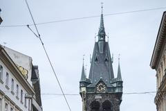 Stop Airbnb - Protest proti Airbnb v bytě v Jindřišské ulici, Praha