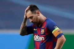 Lionel Messi ve čtvrtfinále LM Barcelona - Bayern