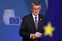 Andrej Babiš summit EU Brusel