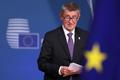 Andrej Babiš summit EU Brusel