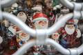 Turismus v Praze po koronaviru, srpen 2020 - matrjoška, santa klaus