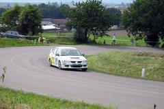 Závody do vrchu na kopci Laudon