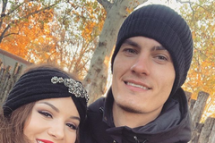 Patrik Schick s partnerkou Hanou