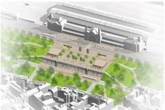 hlavní nádraží praha vizualizace