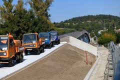 trojská lávka zatěžkávací zkouška