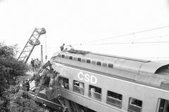 Jednorázové užití / Fotogalerie / Tato smrtící nehoda vlaků v Praze Hloubětíně si před 55 lety vyžádala 13 životů