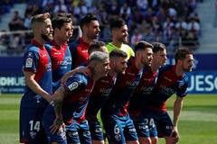 Fotbalisté Huescy