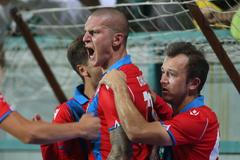 Zdeněk Ondrášek v zápase Bohemians 1905 - Plzeň