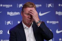 Barcelona unveil new coach Ronald Koeman