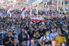 Bělorusko Minsk protesty 20.9.
