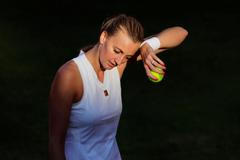 Petra Kvitová na exhibičním turnaji bett1ACES v Berlíně 2020