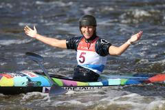 ME ve vodním slalomu 2020 v Praze: Kajakářka Kateřina Kudějová, mistryně Evropy