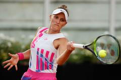 Markéta Vondroušová na Italian Open 2020