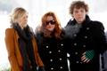 Lisa Marie Presley, with her children Riley and Benjamin Keough