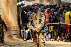 FOTO země Střední Afriky omezené 17