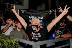 Roger Stone, poradce, USA, oslava