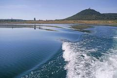 Jezero Most, červenec 2020