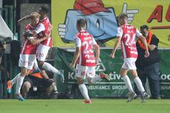 fotbal, Fortuna:Liga, Pardubice - Slavia