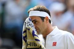 Roger Federer ve finále Wimbledonu 2019