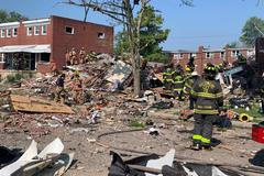 Baltimore, výbuch, exploze, USA