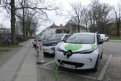 Elektromobily Dánsko dobíjení