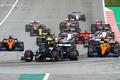 Lewis Hamilton v Mercedesu v GP Rakouska F1 2020