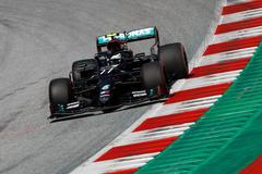 Valtteri Bottas v kvalifikaci na VC Rakouska
