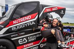 Rychlostní rekord Buggyry, Panenský Týnec 2020 - Aliyyah Kolocová a Martin Koloc