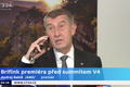 Babiš si na tiskové konferenci volal se slovinským premiérem