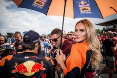 Grid girls na Velké ceně České republiky 2019