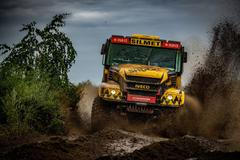 Martin Macík mladší při testech Iveca před Rallye Dakar 2021