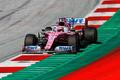 Sergio Pérez v Racing Pointu v GP Rakouska F1 2020