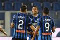 Radost hráčů Atalanty Bergamo