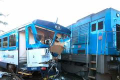 nehoda vlaků kdyně domažlicko