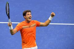 Pablo Carreňo Busta ve čtvrtfinále US Open 2020