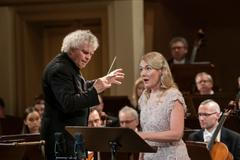 Simon Rattle, Magdalena Kožená