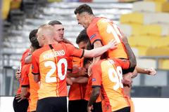 Odveta osmifinále Evropské ligy 2019/20, Šachtar Doněck - Wolfsburg: Radost domácích fotbalistů